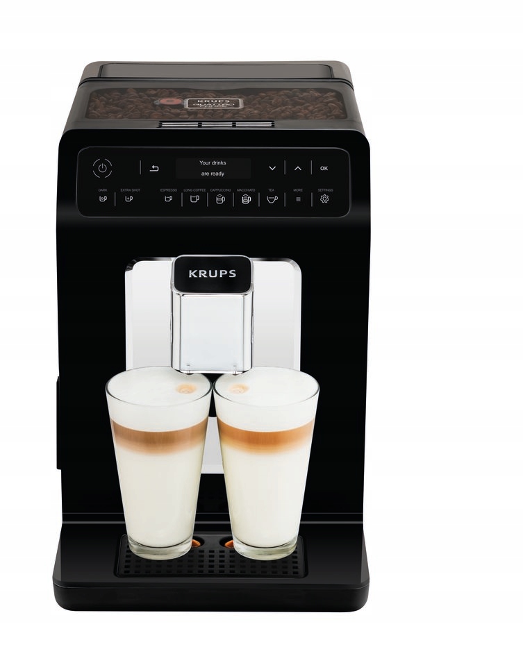 Krups Evidence EA8908 automatický espresso kávovar 1450 W čierny